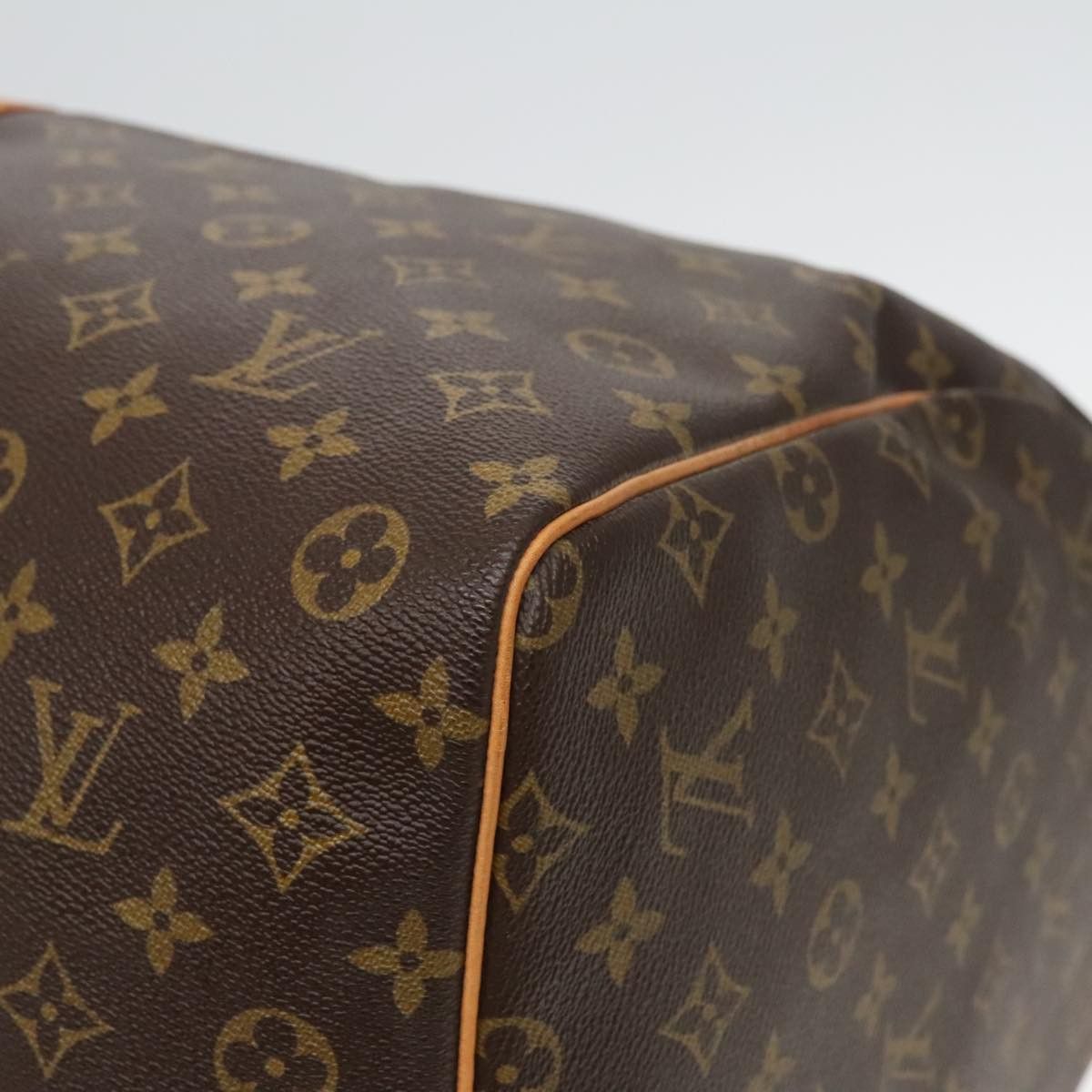 Louis Vuitton Keepall 60 Brown Canvas Travel Bag (Pre-Owned) Size ONE SIZE - 17 Thumbnail
