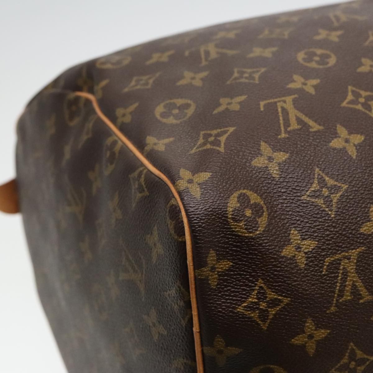 Louis Vuitton Keepall 60 Brown Canvas Travel Bag (Pre-Owned) Size ONE SIZE - 19 Thumbnail