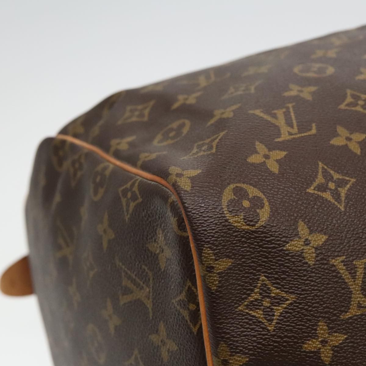 Louis Vuitton Keepall 60 Brown Canvas Travel Bag (Pre-Owned) Size ONE SIZE - 10 Thumbnail
