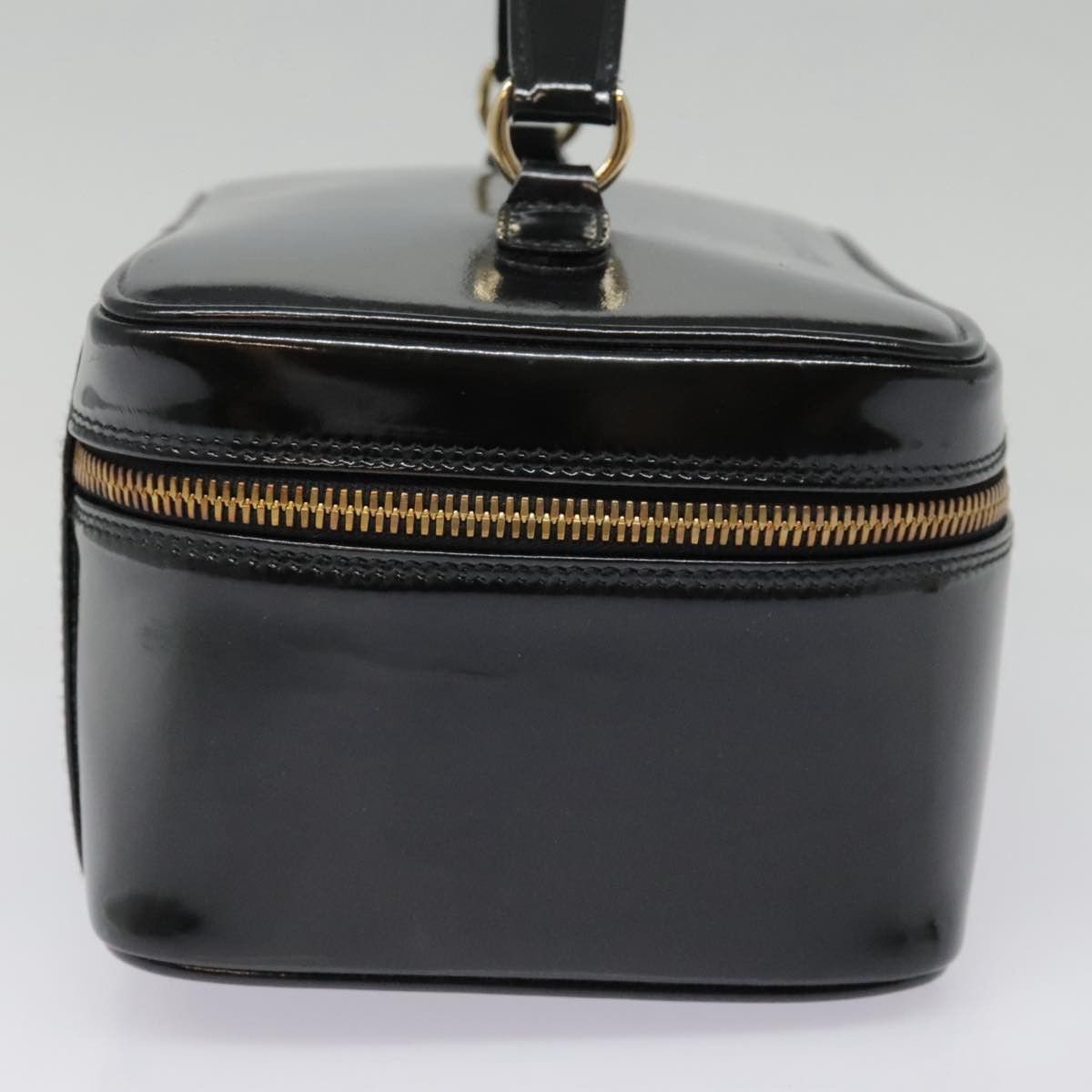 Gucci Bamboo Black Patent Leather Clutch Bag (Pre-Owned) Size ONE SIZE - 4 Thumbnail
