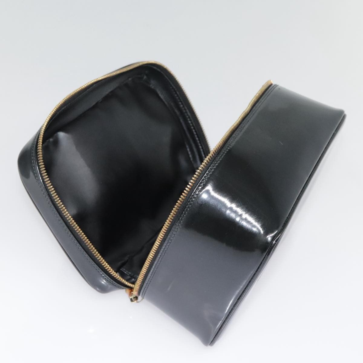 Gucci Bamboo Black Patent Leather Clutch Bag (Pre-Owned) Size ONE SIZE - 19 Thumbnail
