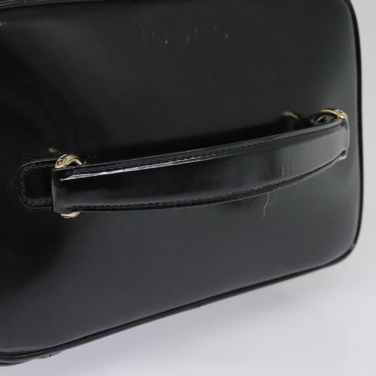 Gucci Bamboo Black Patent Leather Clutch Bag (Pre-Owned) Size ONE SIZE - 5 Thumbnail
