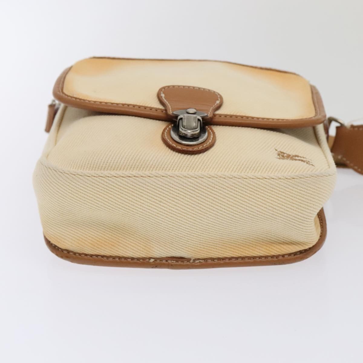 Burberry Beige Canvas Shoulder Bag (Pre-Owned) Size ONE SIZE - 18 Thumbnail