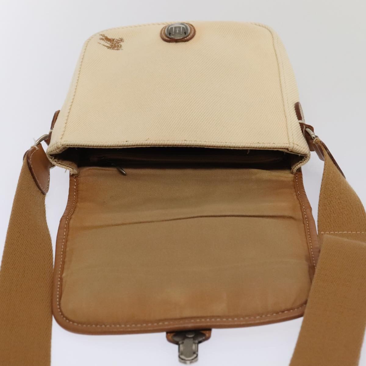 Burberry Beige Canvas Shoulder Bag (Pre-Owned) Size ONE SIZE - 20 Thumbnail