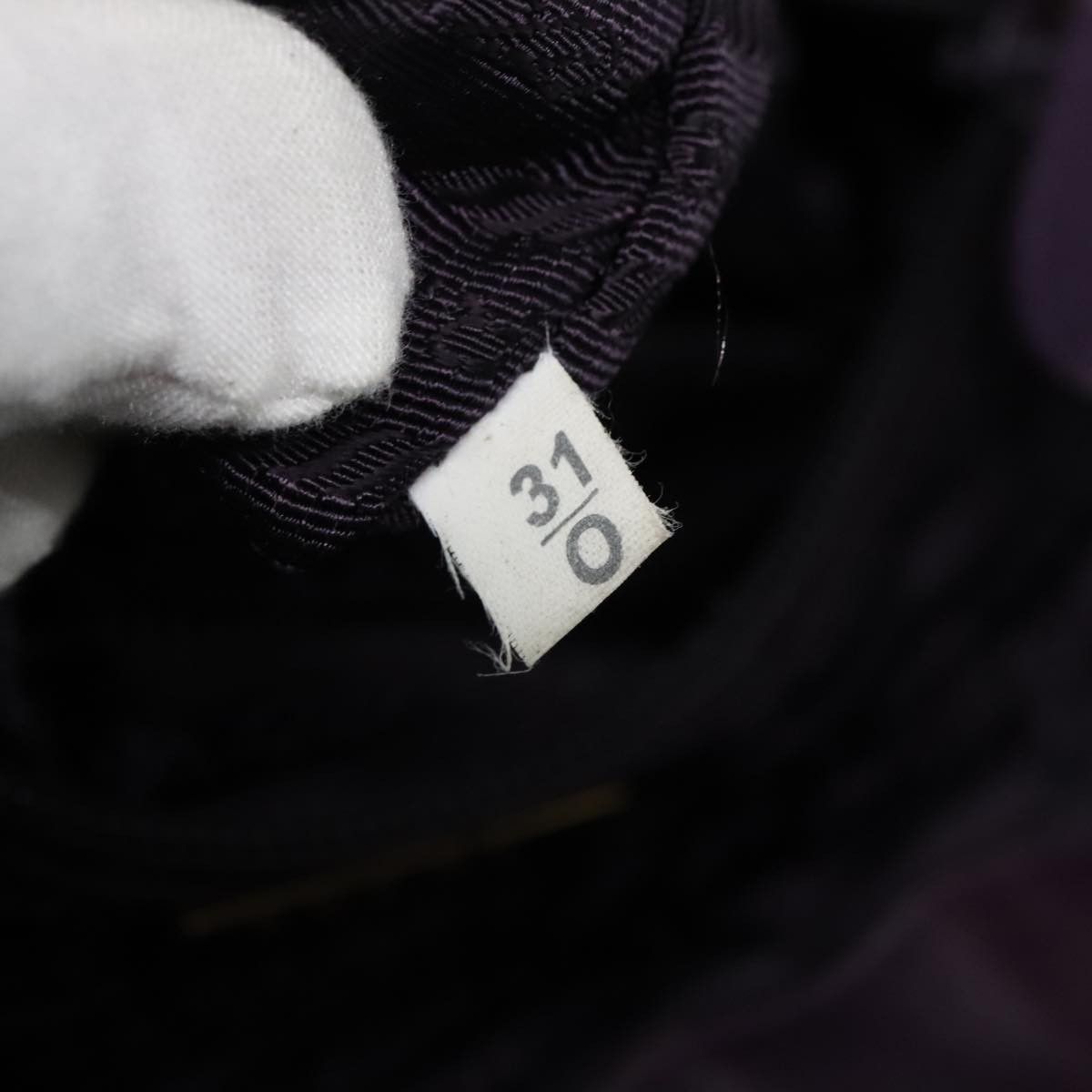 Prada Purple Synthetic Handbag (Pre-Owned) Size ONE SIZE - 8 Thumbnail