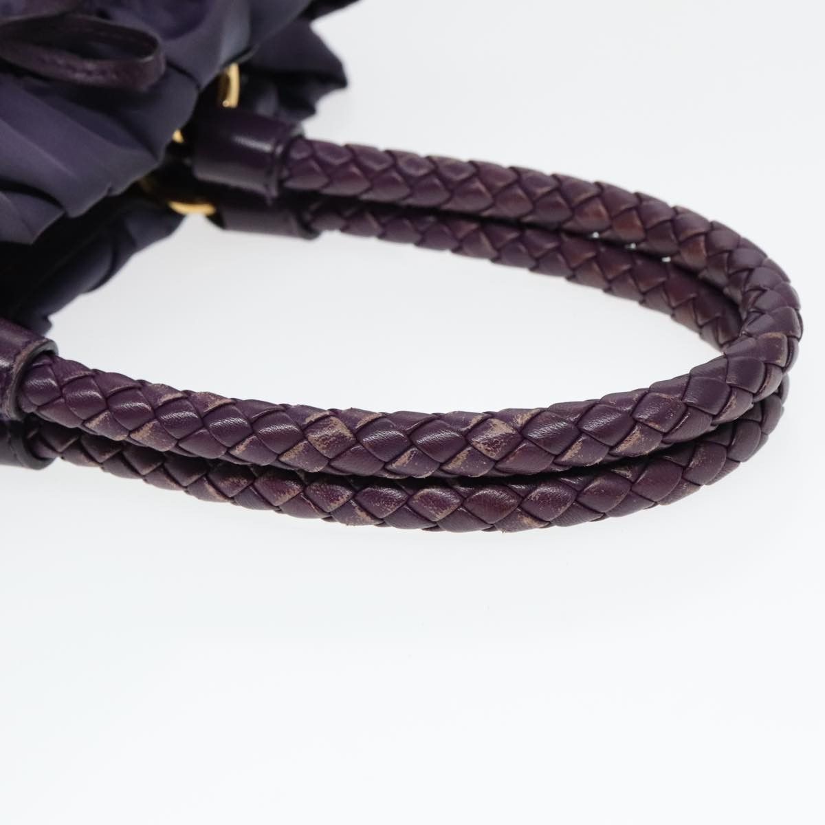 Prada Purple Synthetic Handbag (Pre-Owned) Size ONE SIZE - 4 Thumbnail