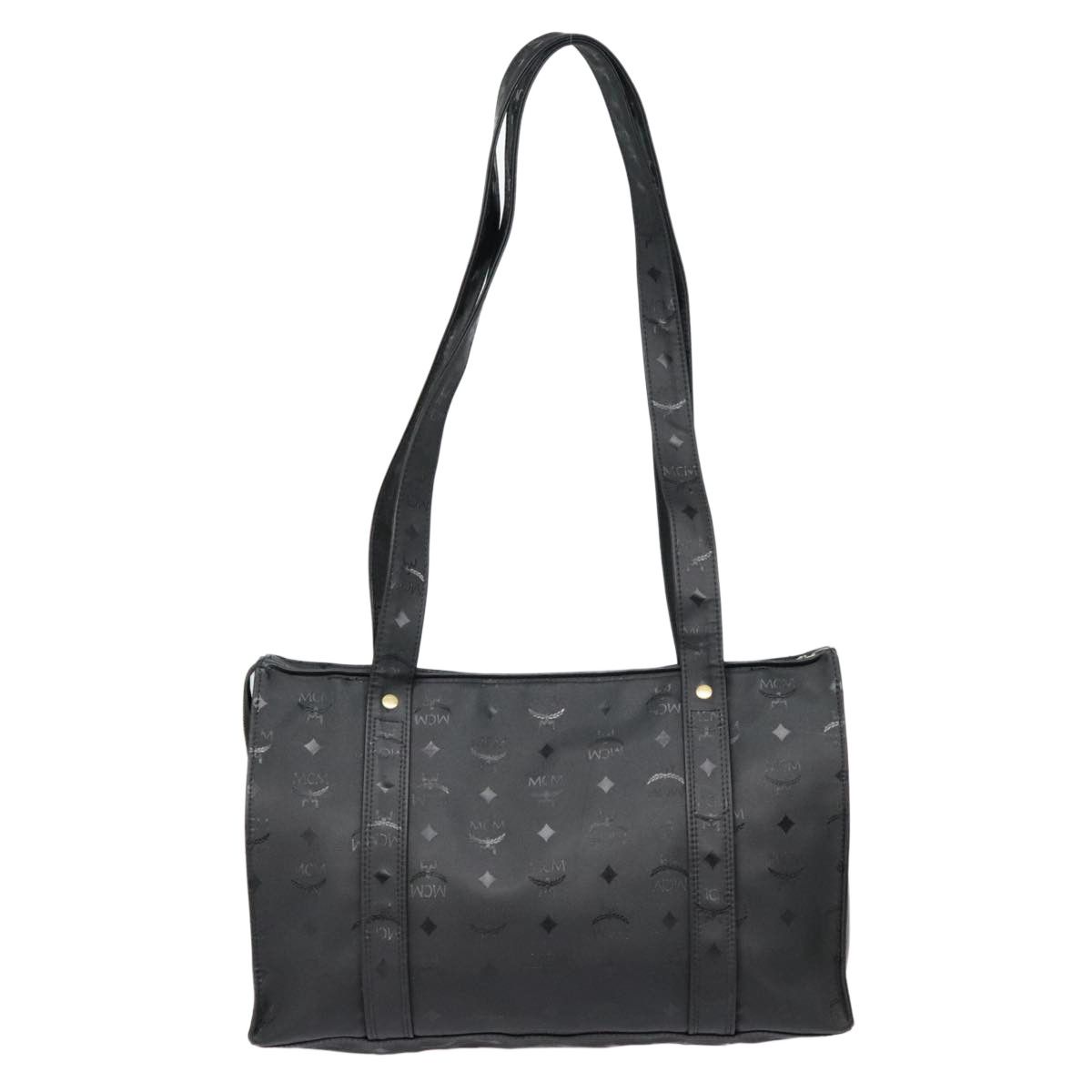MCM Visetos Black Canvas Tote Bag (Pre-Owned) Size ONE SIZE - 2 Thumbnail