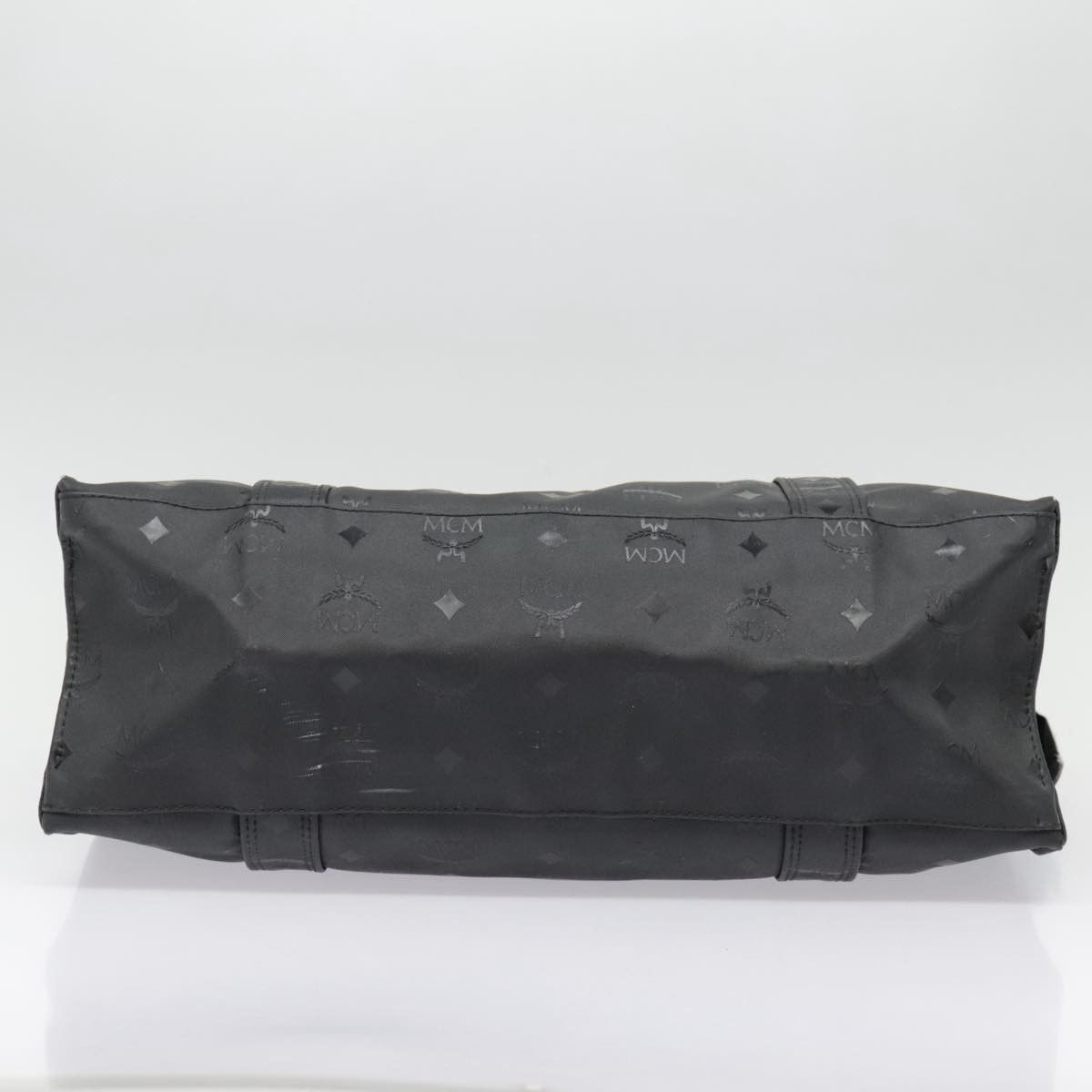 MCM Visetos Black Canvas Tote Bag (Pre-Owned) Size ONE SIZE - 19 Thumbnail