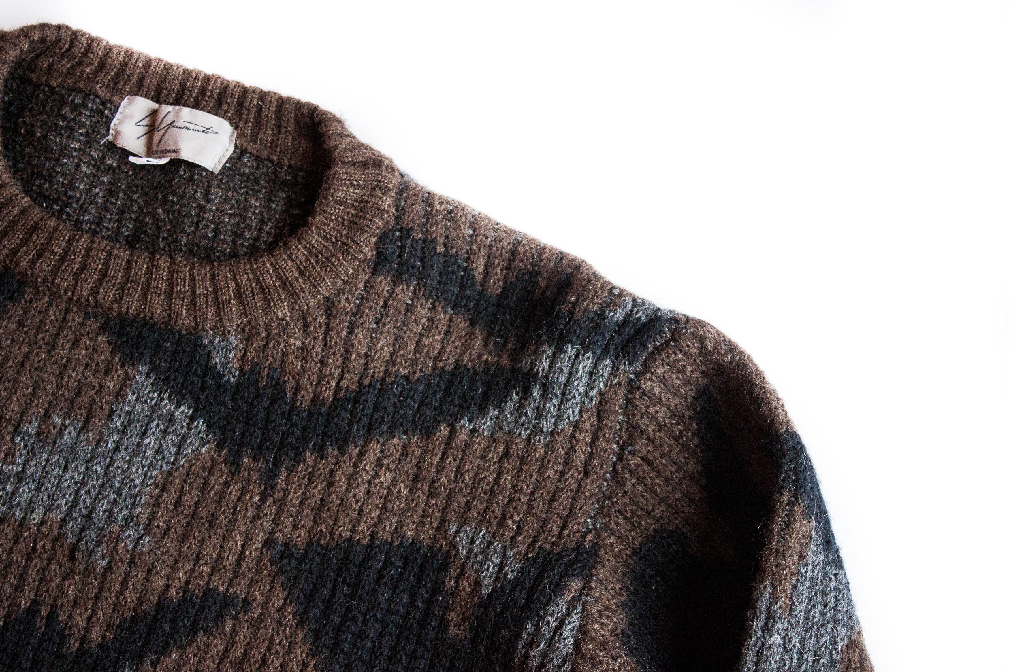 Yohji Yamamoto Wool Bat Sweater | Grailed