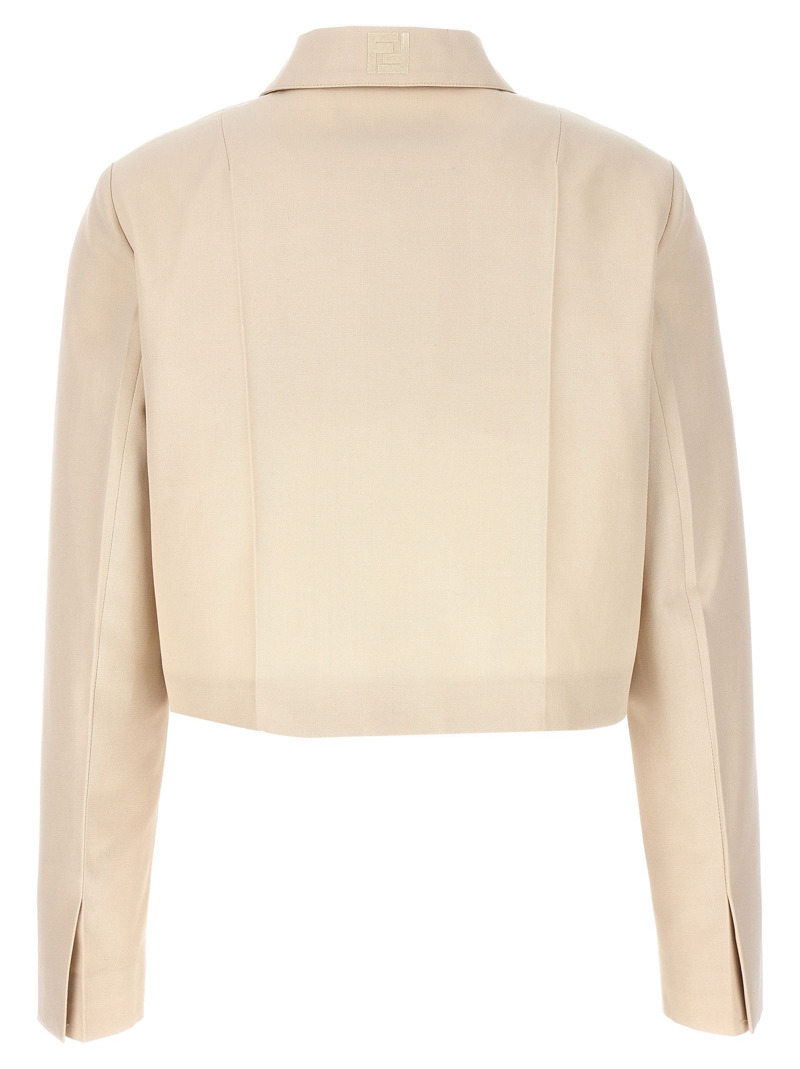 Fendi Tailored Crop Jacket Size S / US 4 / IT 40 - 2 Thumbnail