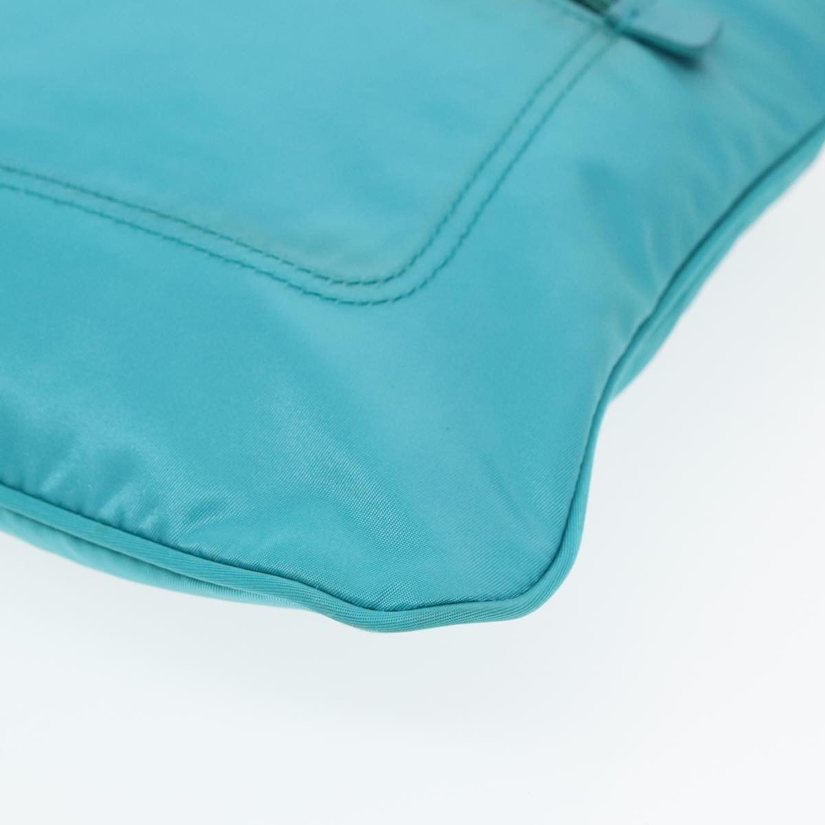 Prada Blue Synthetic Shoulder Bag (Pre-Owned) Size ONE SIZE - 5 Thumbnail
