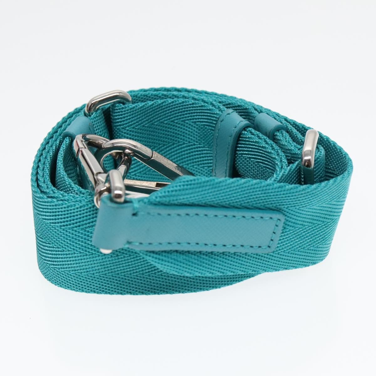 Prada Blue Synthetic Shoulder Bag (Pre-Owned) Size ONE SIZE - 14 Thumbnail