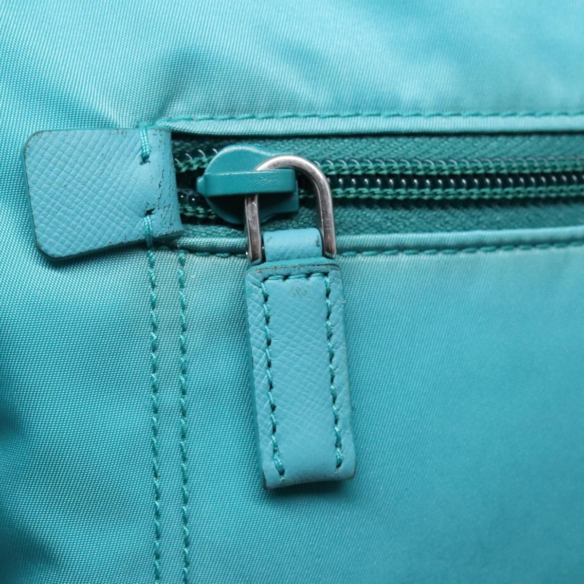 Prada Blue Synthetic Shoulder Bag (Pre-Owned) Size ONE SIZE - 19 Thumbnail