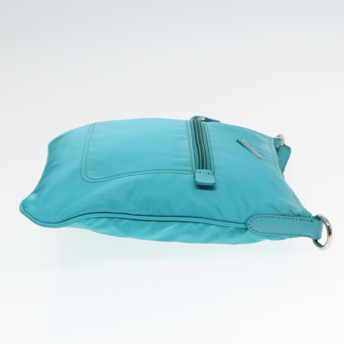 Prada Blue Synthetic Shoulder Bag (Pre-Owned) Size ONE SIZE - 4 Thumbnail