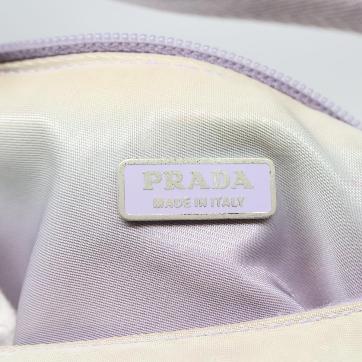 Prada Purple Synthetic Handbag (Pre-Owned) Size ONE SIZE - 9 Thumbnail