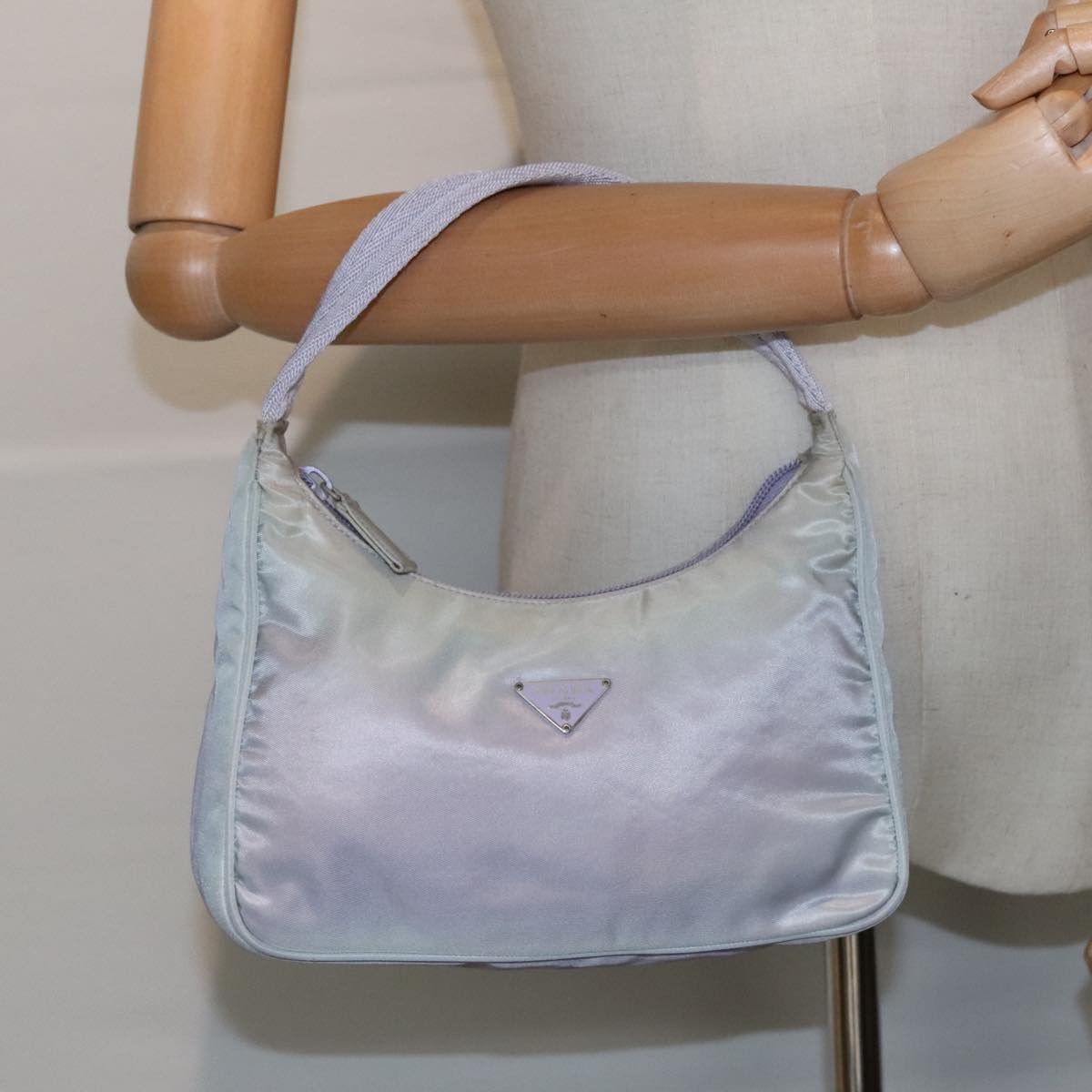 Prada Purple Synthetic Handbag (Pre-Owned) Size ONE SIZE - 11 Thumbnail