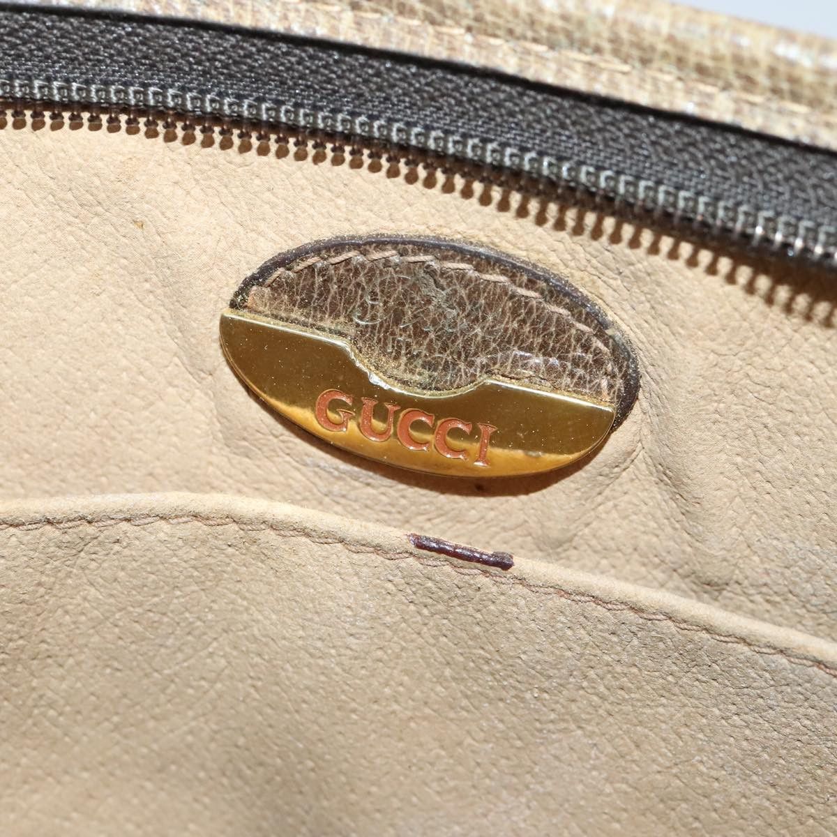 Gucci Beige Canvas Clutch Bag (Pre-Owned) Size ONE SIZE - 13 Thumbnail