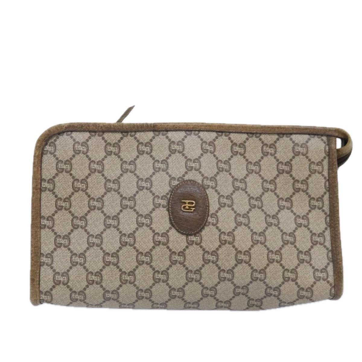 Gucci Beige Canvas Clutch Bag (Pre-Owned) Size ONE SIZE - 2 Thumbnail
