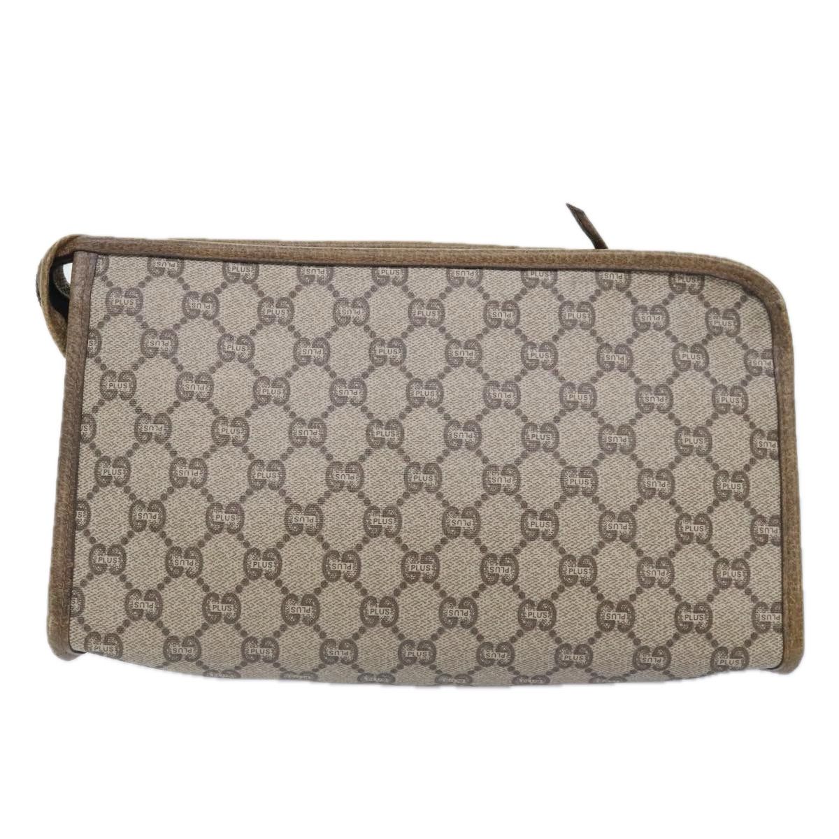 Gucci Beige Canvas Clutch Bag (Pre-Owned) Size ONE SIZE - 3 Thumbnail