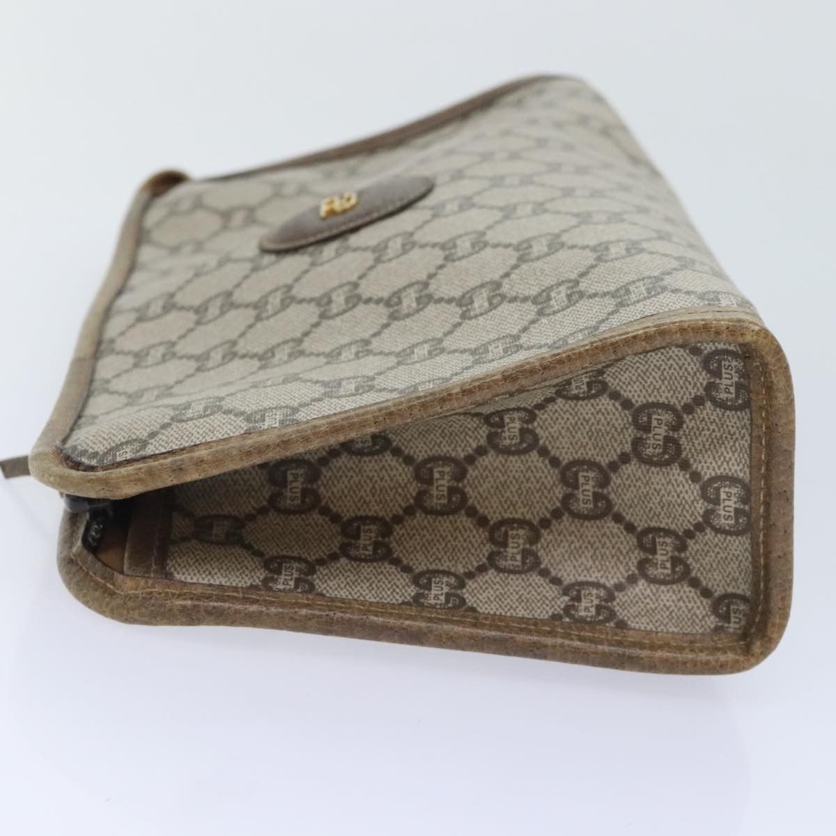 Gucci Beige Canvas Clutch Bag (Pre-Owned) Size ONE SIZE - 4 Thumbnail
