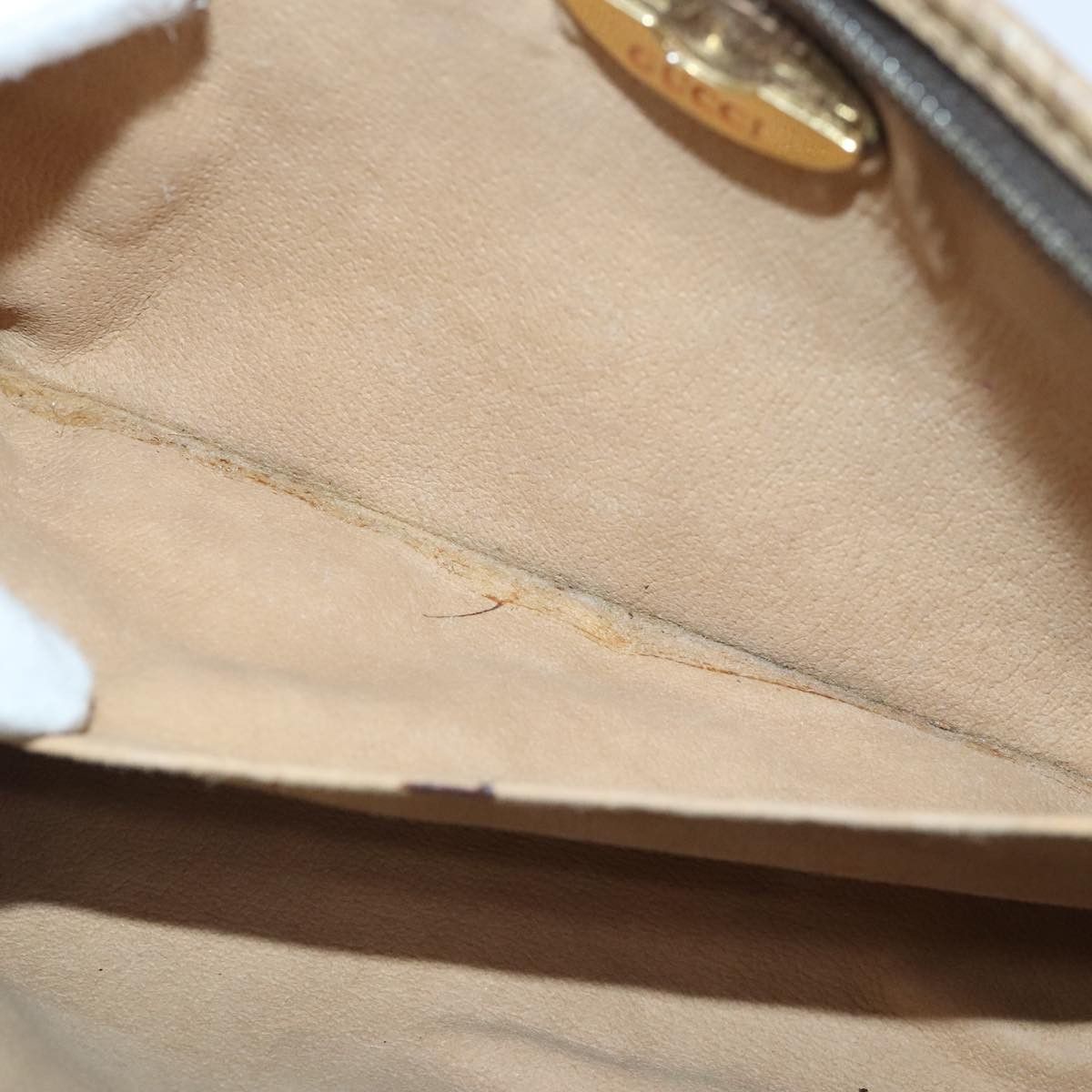 Gucci Beige Canvas Clutch Bag (Pre-Owned) Size ONE SIZE - 17 Thumbnail