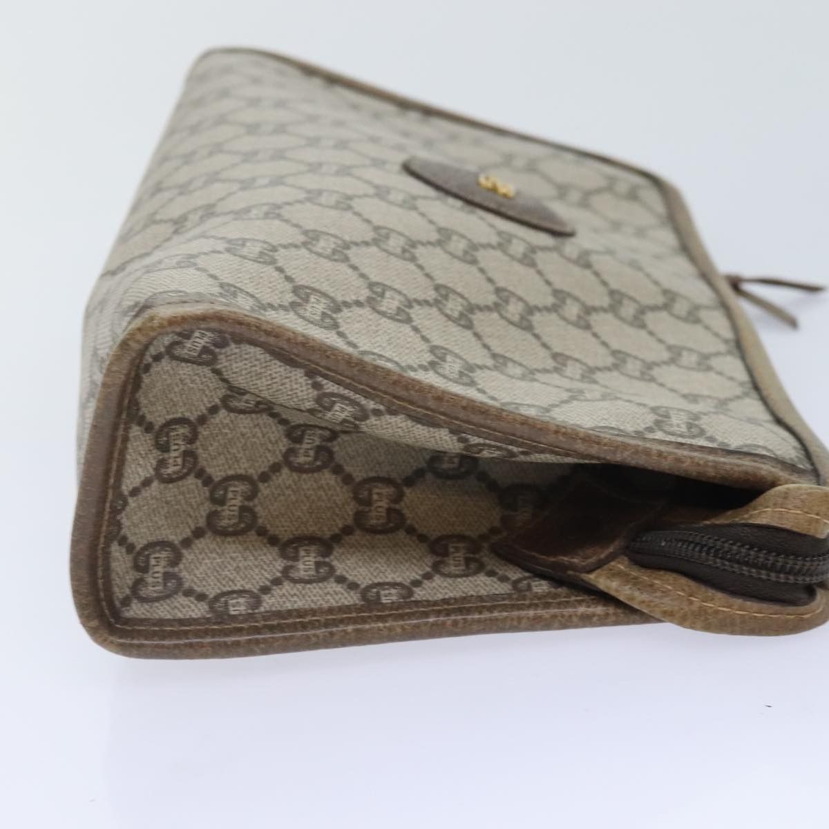 Gucci Beige Canvas Clutch Bag (Pre-Owned) Size ONE SIZE - 5 Thumbnail