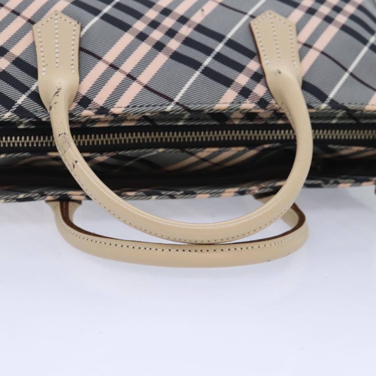 Burberry Nova Check Grey Synthetic Handbag (Pre-Owned) Size ONE SIZE - 5 Thumbnail