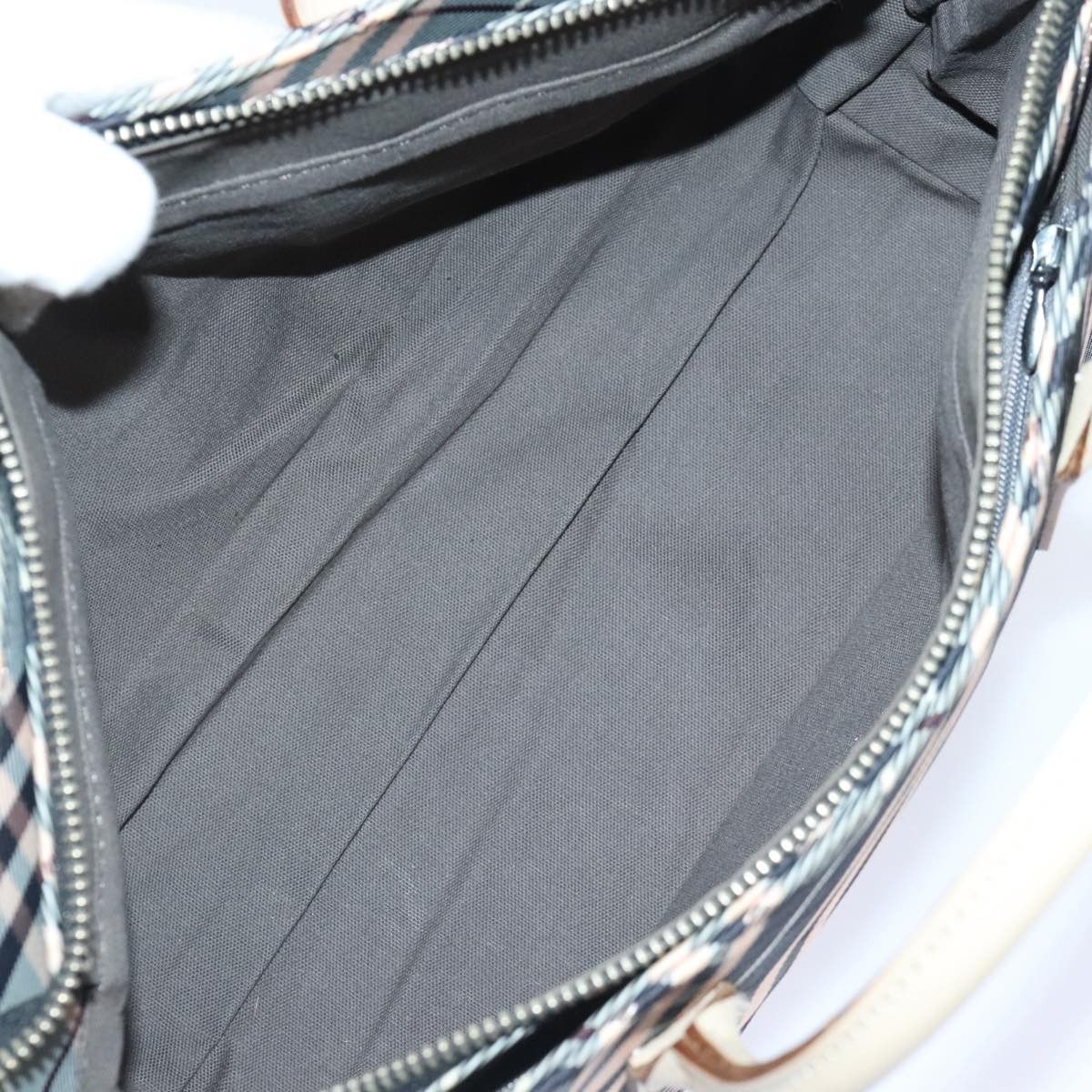 Burberry Nova Check Grey Synthetic Handbag (Pre-Owned) Size ONE SIZE - 12 Thumbnail