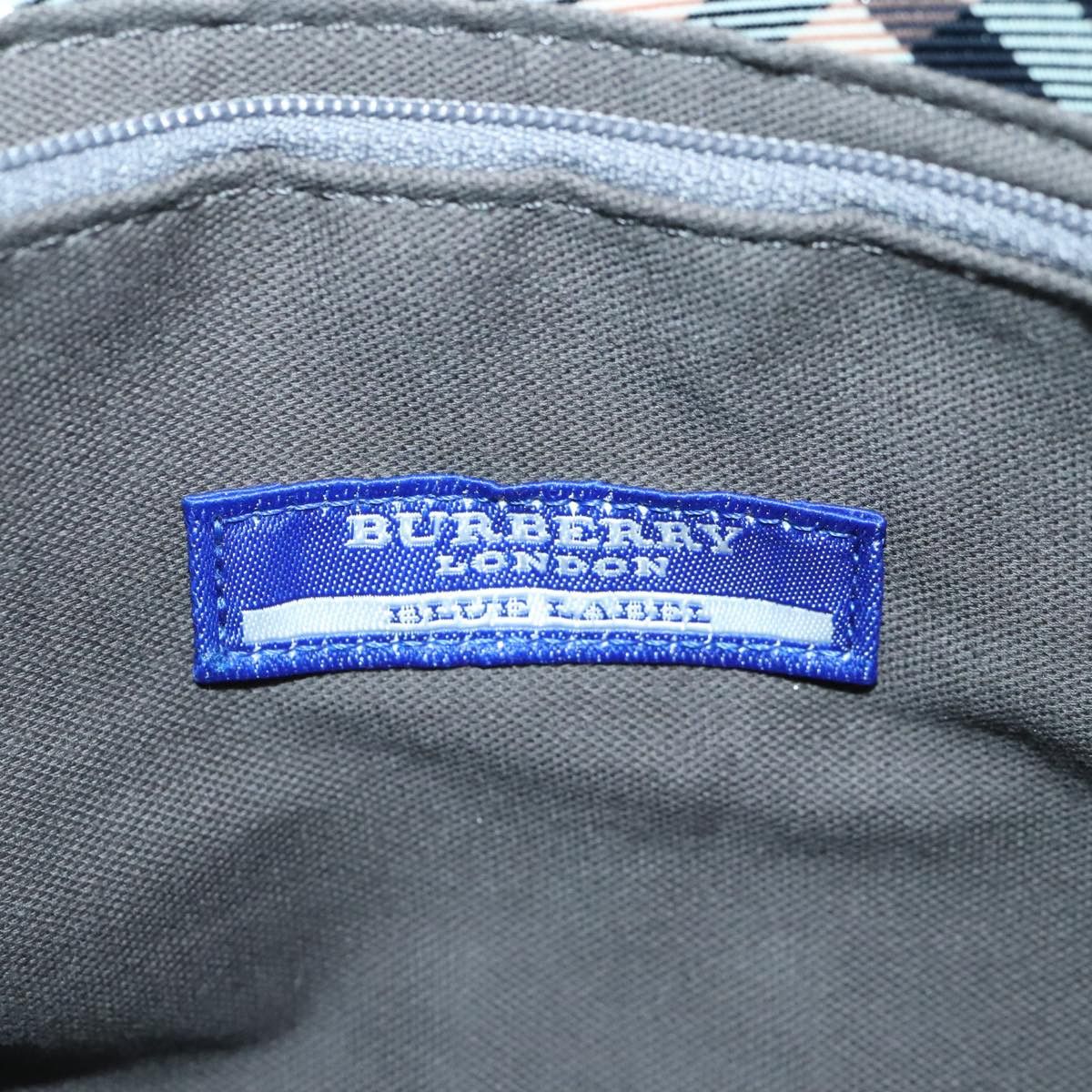 Burberry Nova Check Grey Synthetic Handbag (Pre-Owned) Size ONE SIZE - 13 Thumbnail
