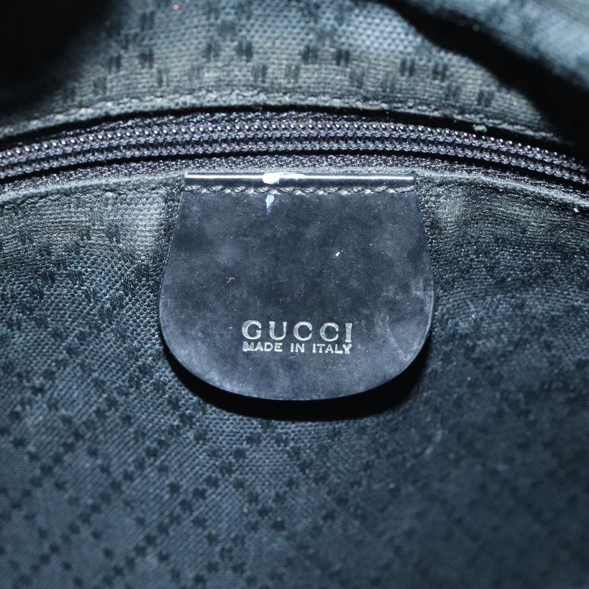 Gucci Bamboo Black Synthetic Handbag (Pre-Owned) Size ONE SIZE - 13 Thumbnail