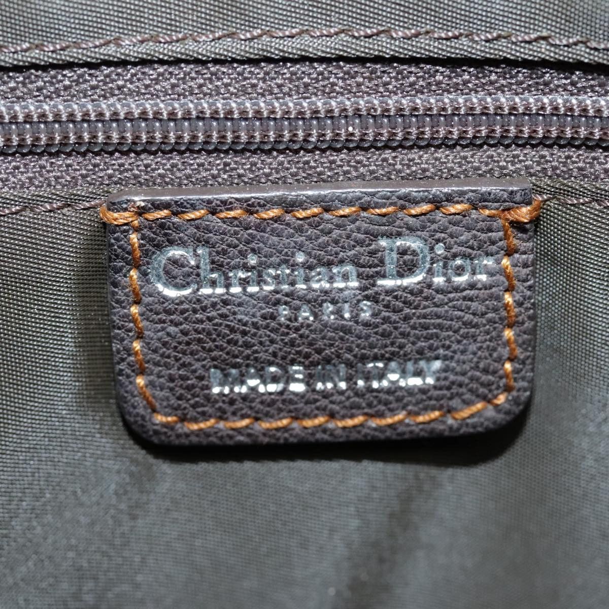 Dior Trotter Beige Canvas Shoulder Bag (Pre-Owned) Size ONE SIZE - 8 Thumbnail