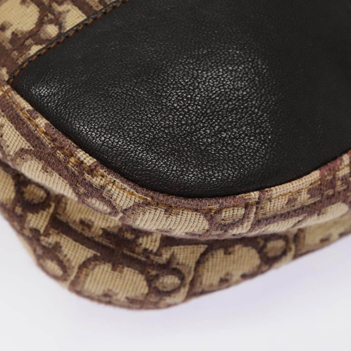 Dior Trotter Beige Canvas Shoulder Bag (Pre-Owned) Size ONE SIZE - 17 Thumbnail