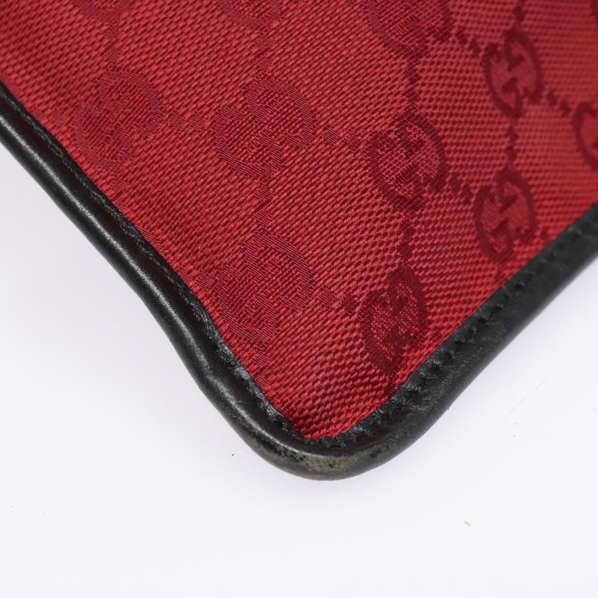 Gucci Red Canvas Shoulder Bag (Pre-Owned) Size ONE SIZE - 16 Thumbnail