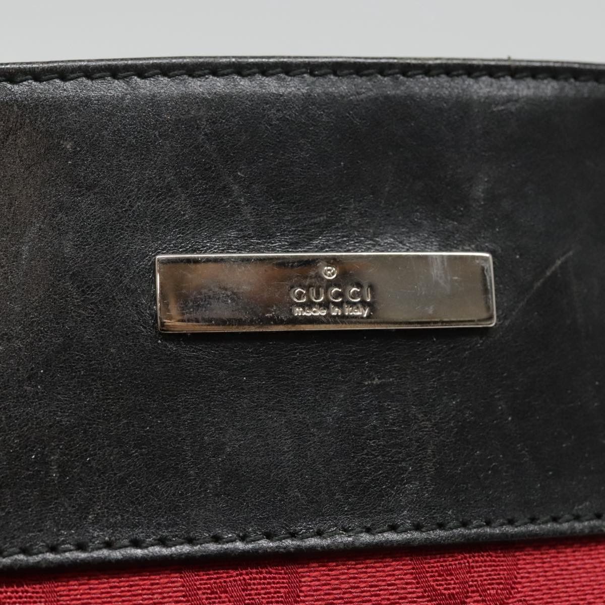 Gucci Red Canvas Shoulder Bag (Pre-Owned) Size ONE SIZE - 19 Thumbnail
