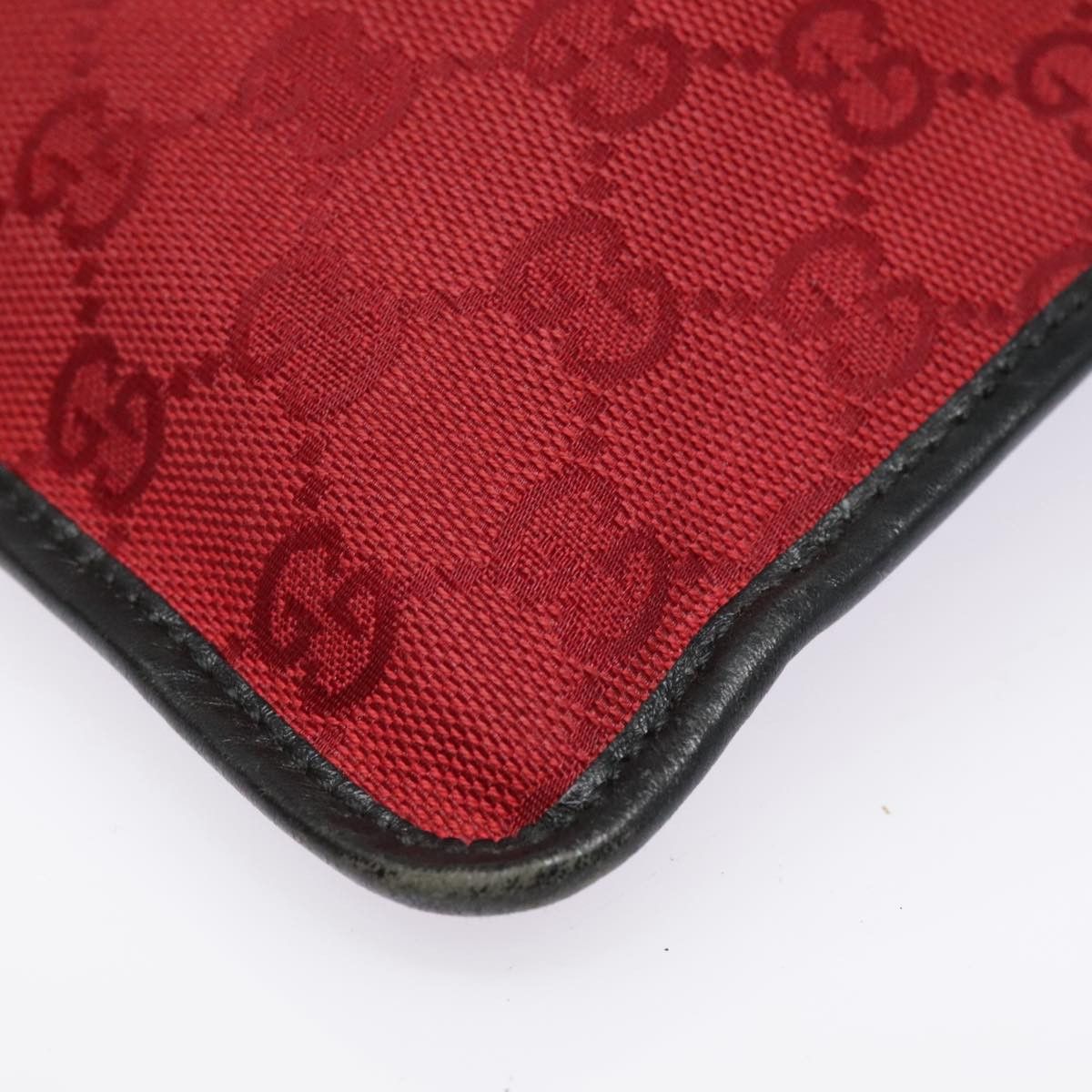 Gucci Red Canvas Shoulder Bag (Pre-Owned) Size ONE SIZE - 5 Thumbnail