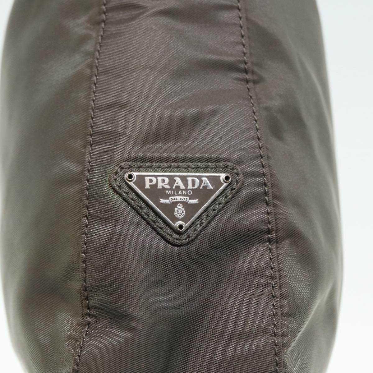 Prada Grey Synthetic Shoulder Bag (Pre-Owned) Size ONE SIZE - 19 Thumbnail