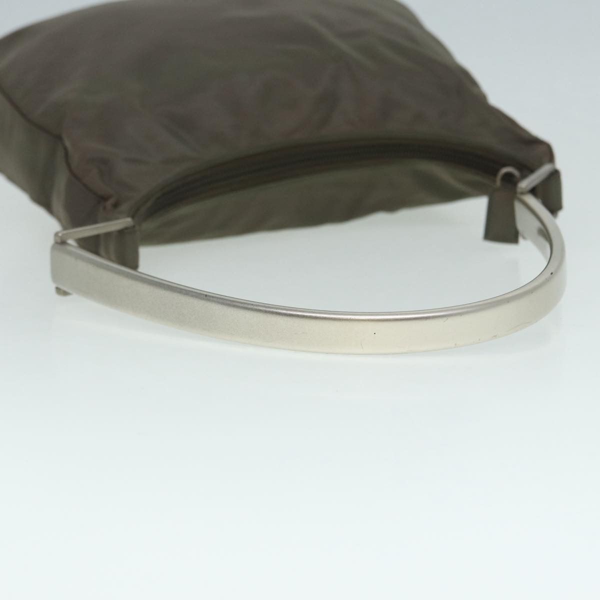Prada Grey Synthetic Shoulder Bag (Pre-Owned) Size ONE SIZE - 4 Thumbnail