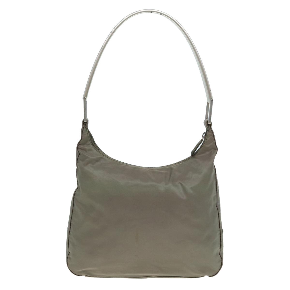 Prada Grey Synthetic Shoulder Bag (Pre-Owned) Size ONE SIZE - 2 Thumbnail
