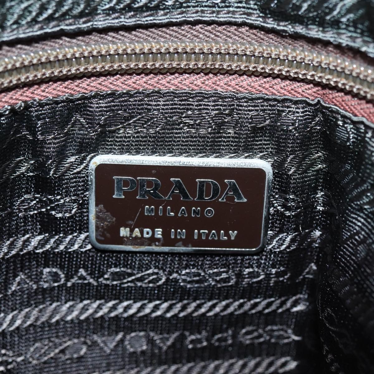 Prada Grey Synthetic Shoulder Bag (Pre-Owned) Size ONE SIZE - 8 Thumbnail