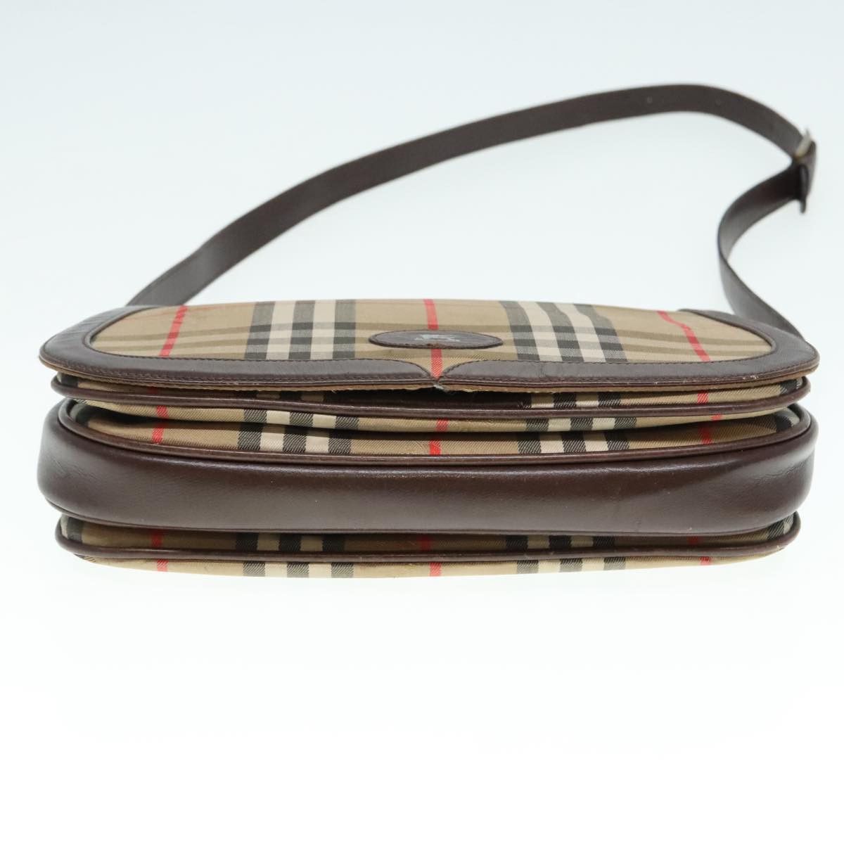 Burberry Nova Check Beige Canvas Shoulder Bag (Pre-Owned) Size ONE SIZE - 17 Thumbnail