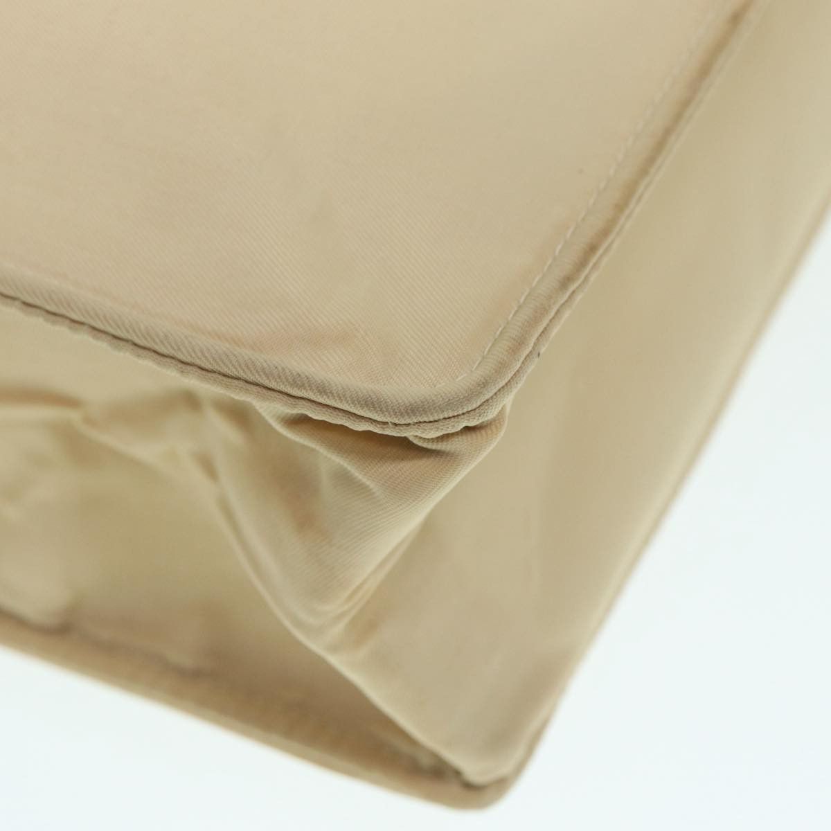 Chanel Coco Mark Beige Synthetic Handbag (Pre-Owned) Size ONE SIZE - 9 Thumbnail