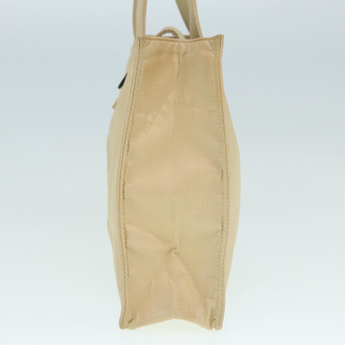 Chanel Coco Mark Beige Synthetic Handbag (Pre-Owned) Size ONE SIZE - 3 Thumbnail