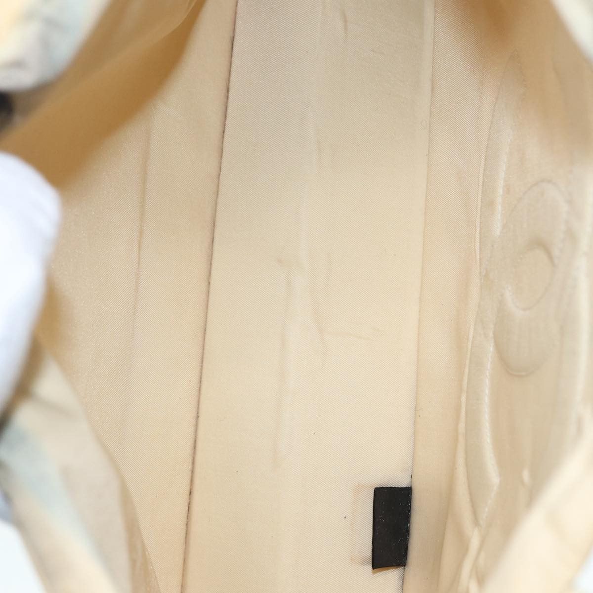 Chanel Coco Mark Beige Synthetic Handbag (Pre-Owned) Size ONE SIZE - 11 Thumbnail
