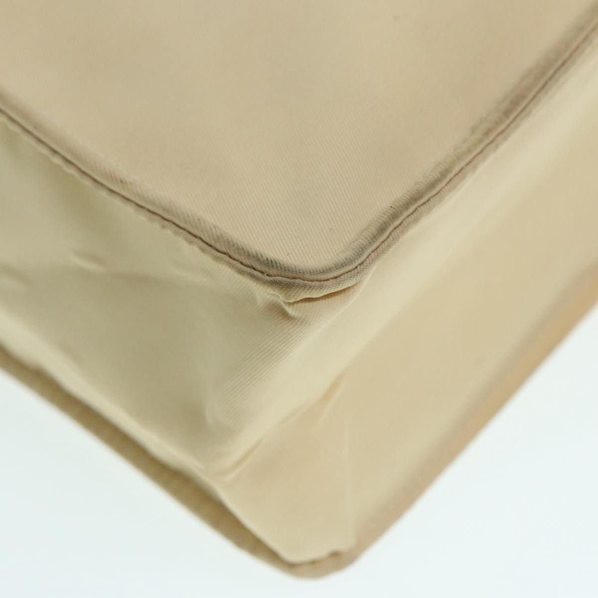Chanel Coco Mark Beige Synthetic Handbag (Pre-Owned) Size ONE SIZE - 7 Thumbnail