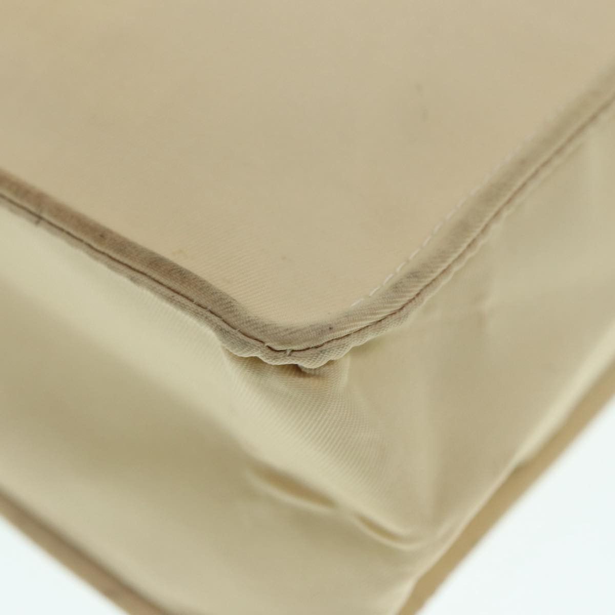 Chanel Coco Mark Beige Synthetic Handbag (Pre-Owned) Size ONE SIZE - 10 Thumbnail