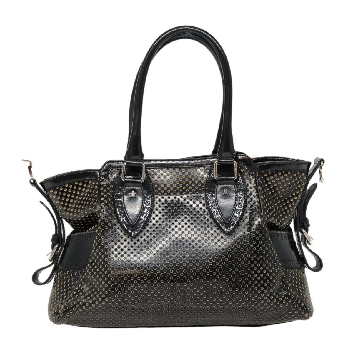 Fendi Black Patent Leather Shopper Bag (Pre-Owned) Size ONE SIZE - 2 Thumbnail