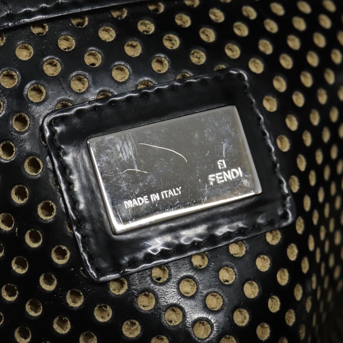 Fendi Black Patent Leather Shopper Bag (Pre-Owned) Size ONE SIZE - 12 Thumbnail