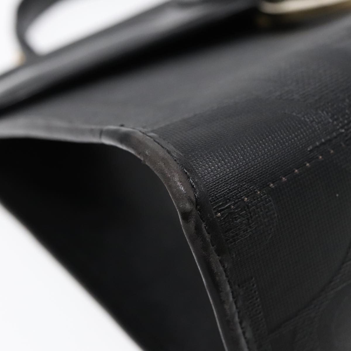 Dior Oblique Black Canvas Handbag (Pre-Owned) Size ONE SIZE - 9 Thumbnail