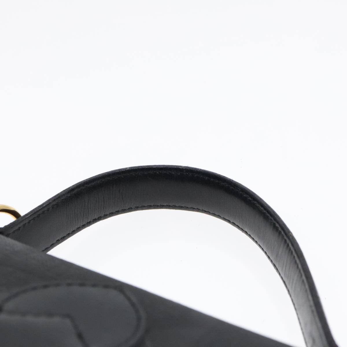 Dior Oblique Black Canvas Handbag (Pre-Owned) Size ONE SIZE - 16 Thumbnail