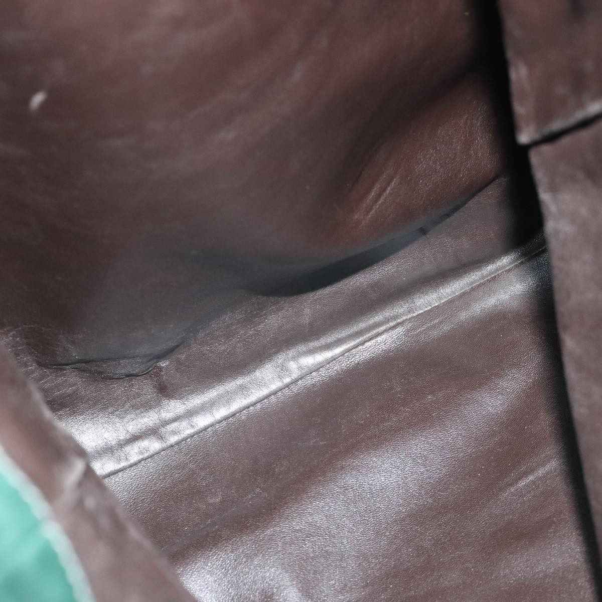 Prada Green Leather Tote Bag (Pre-Owned) Size ONE SIZE - 10 Thumbnail